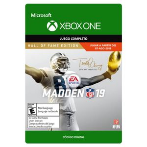 Madden NFL 19: Hall Of Fame Edition Xbox One