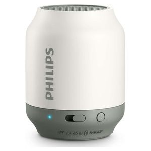 Bocina Inalámbrica Philips 2W Bluetooth BT50 Gris/Blanco