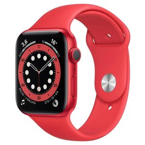 Apple Watch S6 GPS Brujula Aluminio Rojo 44mm Correa Rojo M00M3LZ/A