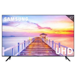 Pantalla Smart TV 43 pulgadas SAMSUNG AU7000 LED Ultra HD 4K WiFi HDMI