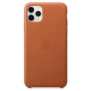 Funda Leather Case iPhone 11 Pro Color Café.