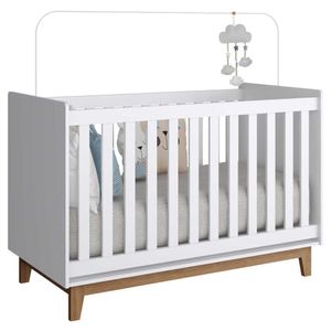 Cuna Cama Para Bebe Mueble Infantil 133cm Moderno Recamara