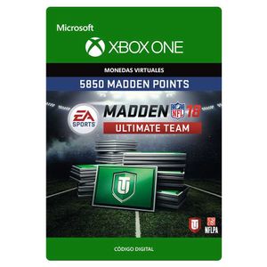 Xbox One Madden NFL 18: MUT 5850 Madden Points Pack Digital